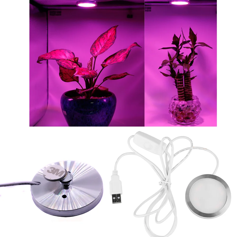 

USB Portable LED Grow Light Flexible Phyto Lamp Full Spectrum Plant Grow Led Light for Indoor Hydroponics Plant Vegetable
