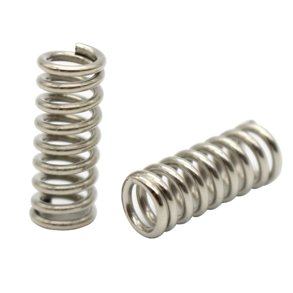 

10pcs/lot 3D printer accessory feeder spring for Ultimaker Makerbot Wade extruder nickel plating 1.2mm 20 mm top quality