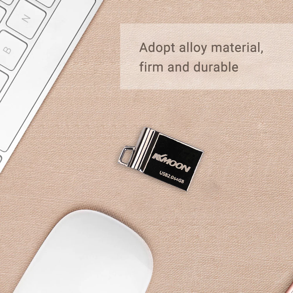 KKMOON USB 2,0 USB флеш-накопитель Mini Портативный U диск 64 Гб компьютер внешний usb-накопитель 64G USB2.0 Memory Stick
