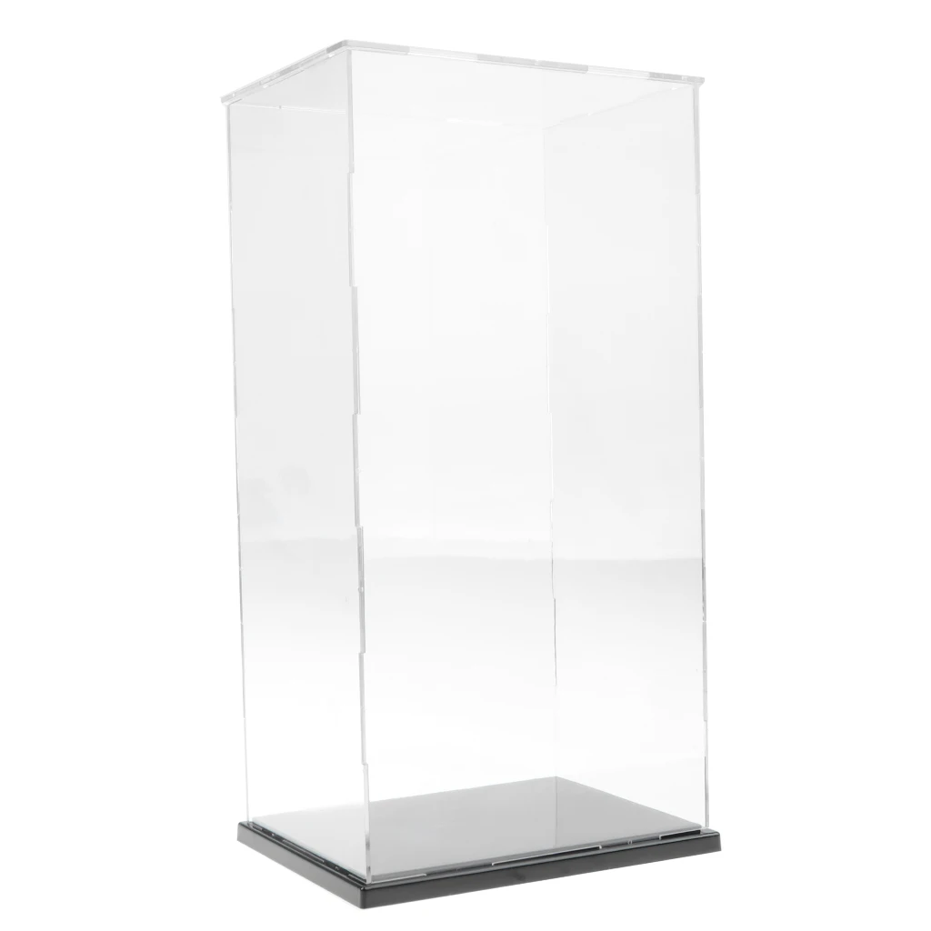 19x15x37cm Figures Model Transparent Display Show Case Small Acrylic Box Doll Model Display Box