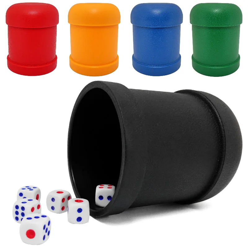 Multi-color Shake Dice Cup Suit Bar KTV Night Club Entertainment Board Games 