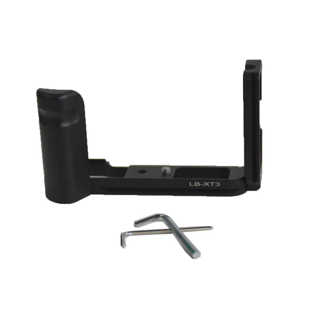 

Vertical L Plate Type Bracket Tripod Quick Release Plate Base Grip Handle For Fujifilm XT3 Fuji X-T3 Camera ballhead
