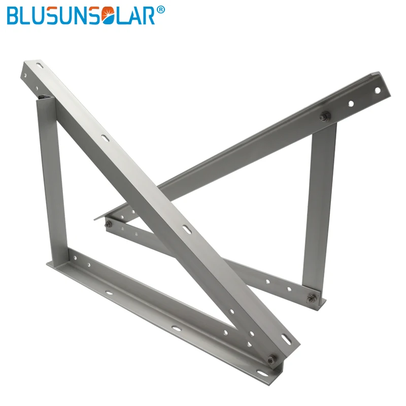 

10 set/lot Triangle Bracket Adjustable Solar Panel Mounting Rack Bracket Set Rack Folding Tilt Legs, Boat, RV, Roof,motohome