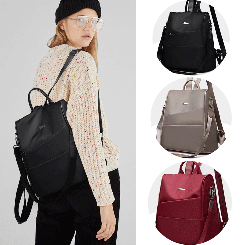 Женская непромокаемая школьная сумка из ткани Оксфорд для девочек, рюкзак для путешествий, сумка на плечо с защитой от кражи, дорожные сумки для женщин