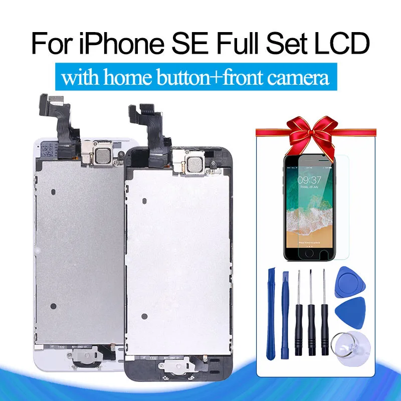 a Quality Lcd Assembly For Iphone Se A1662 A1723 Lcd Display With Touch Screen Digitizer Replacement Screen Repair Tools Buy At The Price Of 13 27 In Aliexpress Com Imall Com