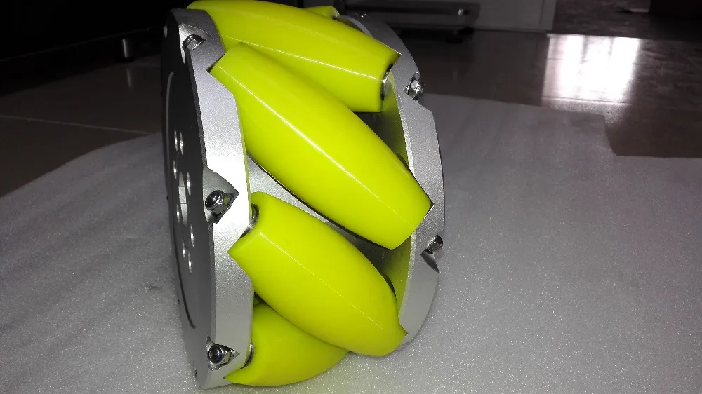 

355mm / 14 inch heavy duty Aluminum mecanum wheels with pu rollers payload:4000kg/pcs ( 1 set=4 pieces= 2 left + 2 right) NM355A