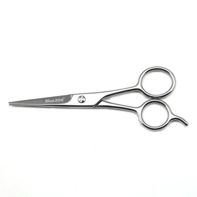 Stainless Steel Beard Scissor for Barber Home Use Black Mini Size