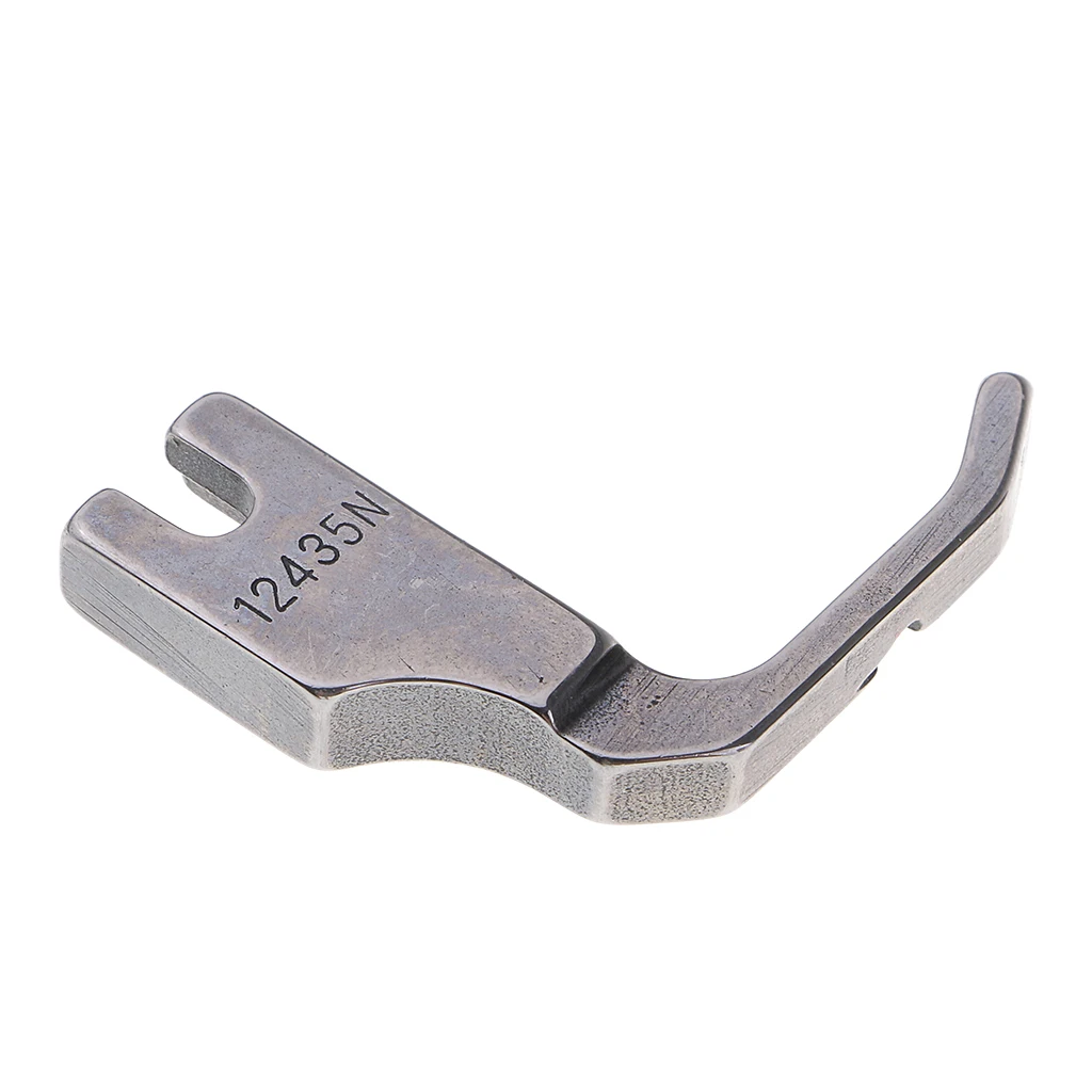 1Pcs Solid Narrow Right Cording Zipper Foot #12435N For Industrial Sewing Machine Parts