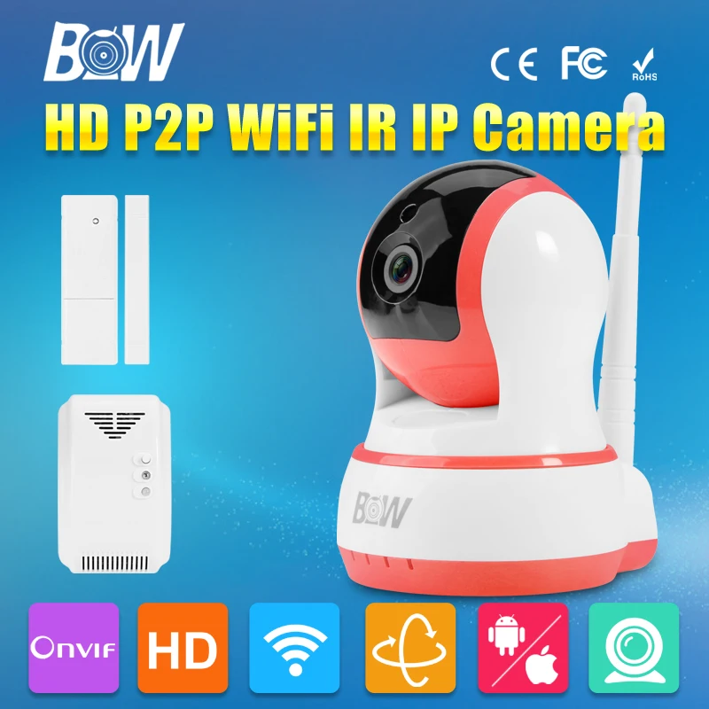 BW Mini Wireless Wifi IP font b Camera b font 720P HD P2P IR Cut Filter