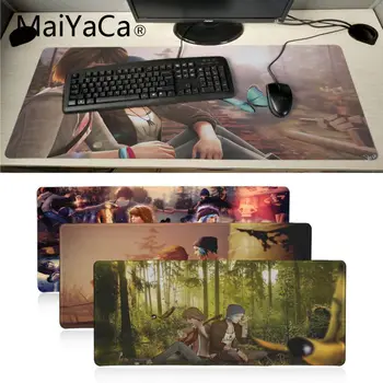 

Maiyaca life is strange Big promotion Russia Computer mats Locking Edge gaming Mousepad Mat Keyboard Mat Table Pad