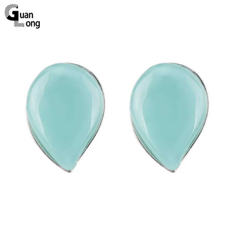 

Guanlong Trendy resin Earrings for Women 2018 Statement Acrylic Water Droplets Earings Elegant Fashion Wedding Earring
