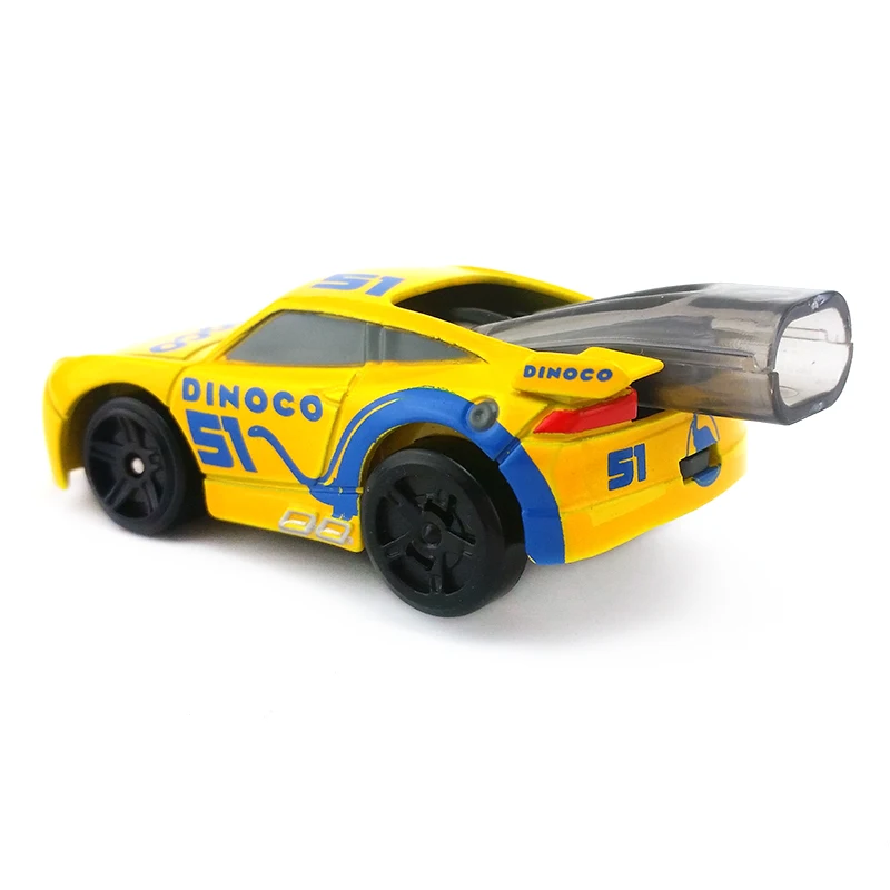 Disney Pixar Cars 3 Dinoco Cruz Ramirez свисток с красочной лентой металлический литой под