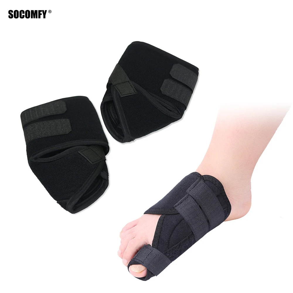 

SOCOMFY Hallux Valgus Orthopedic Toes Correction Insoles Fabric Bunion Pads Foot Corrector Shoes Pad Big Bone Orthotics Insoles