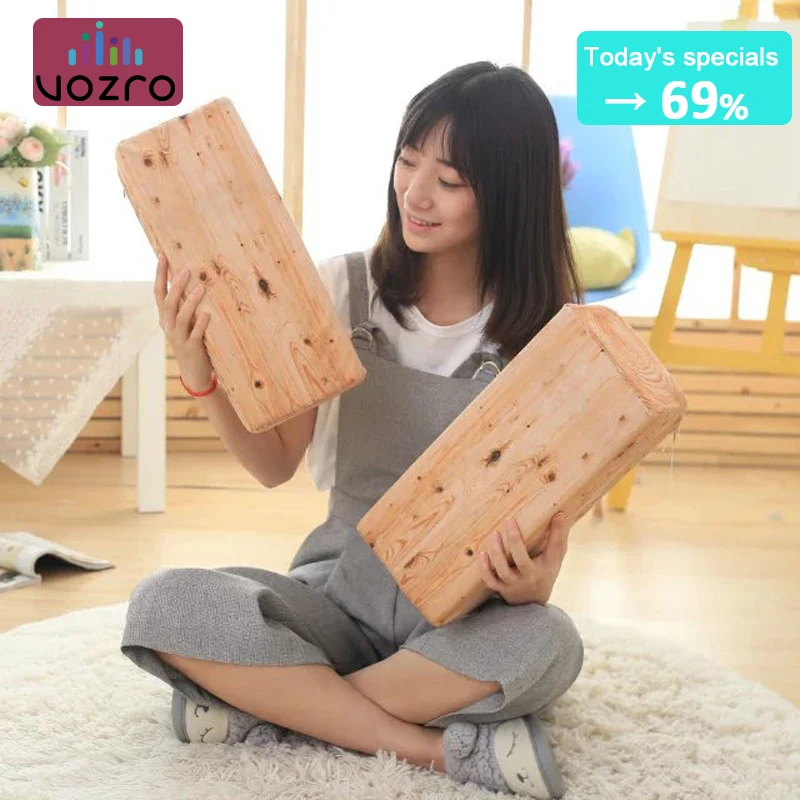 

VOZRO Originality Non Wood Neck Travel Body Memory Foam Pillow 3d Simulation Cushion Almohada Kussen Cuscini Kissen Dakimakura
