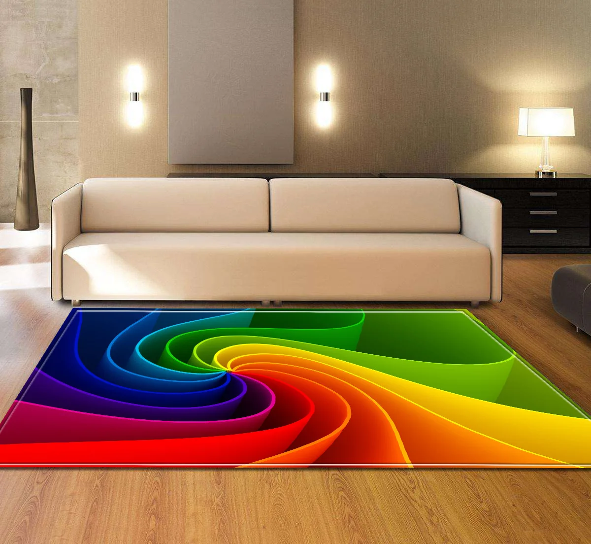 

Colorful striped pattern carpets for living room Large Size Rugs Modern Fashion 3D Printed Carpet Coffee table sofa Antiskid Mat