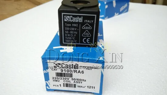 EVI 7/9 AC220V катушка Castel обмотка соленоидного клапана | Инструменты