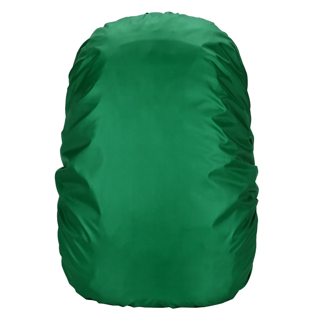 Дождевик рюкзак 20L 30L 35L 40L 50L 60L водонепроницаемая сумка камуфляжная тактическая походная альпинистская Пылезащитная крышка - Цвет: Зеленый