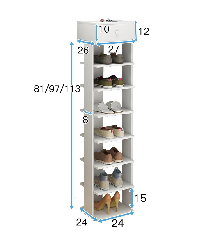 Деревянный стеллаж для обуви простая сборка шкаф для хранения обуви Минималистичная современная мебель для дома Прихожая Экономия пространства обувь Органайзер полка