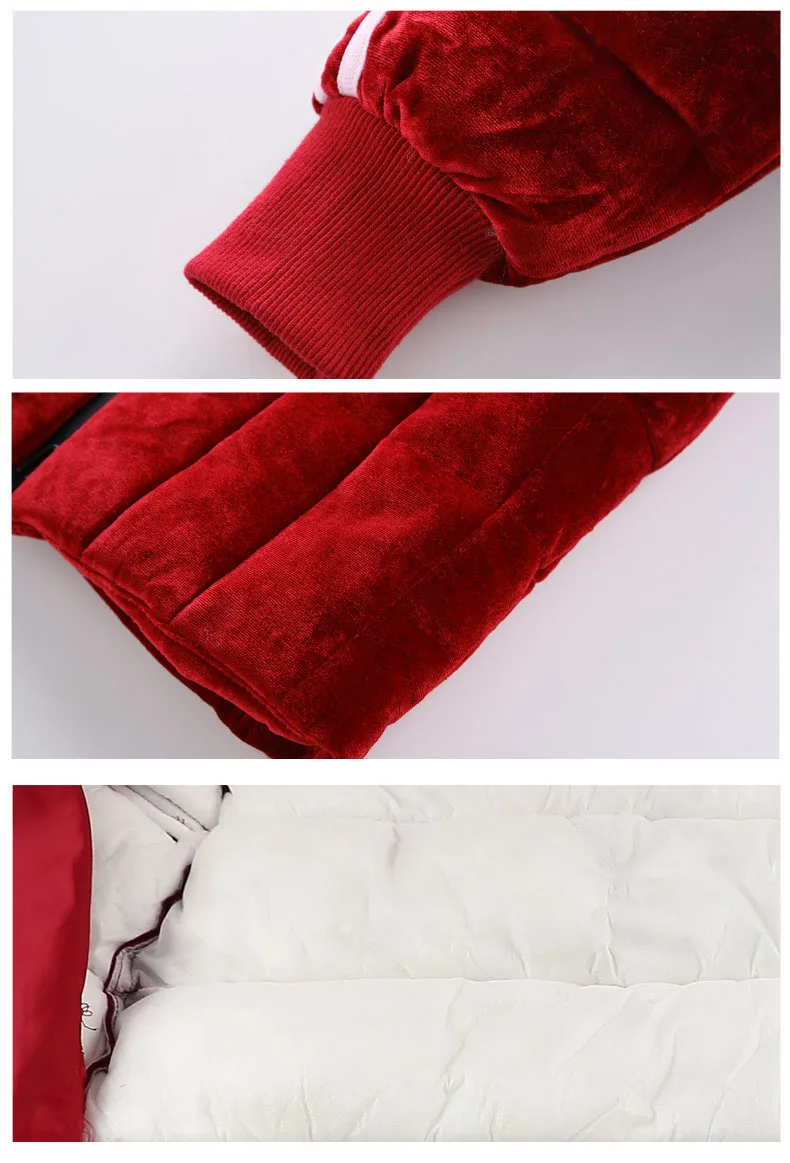Hot 2018 Winter Cotton Hooded Jackets Teenage Girls Fashion Warm Solid Outwears Coats Kids Thick Long Jacket Children Padded (11)