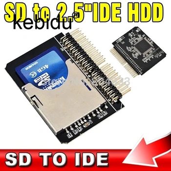 

Kebidu SD to IDE 2.5" 44 Pin Adapter SDHC/SDXC/MMC to IDE 2.5 inch 44pin Male Converter