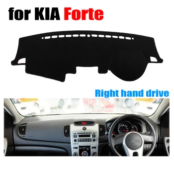

Car dashboard cover mat for KIA Forte all the years Right hand drive dashmat pad dash covers auto dashboard accessories