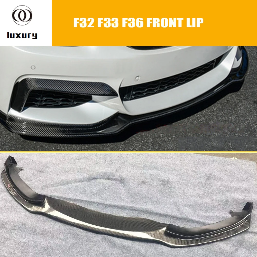 C Stlying спойлер для переднего бампера из углеродного волокна BMW F32 F33 F36 420 428 435 440 с M