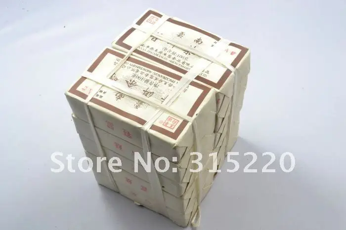 

2004yr Yunnan PingXiWangFu-GongTing Buds Ripe/Shu/Cooked/Brick 1000g/10Pcs