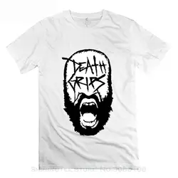 Новая модная футболка графическое письмо Qdyjm Мужская Death grips Mc Ride Graphic T-Shirt-белая странные вещи дизайн футболка