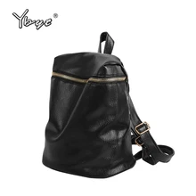 YBYT brand 2018 new fashion casual preppy style women rucksack PU leather package ladies shopping bags students school backpacks