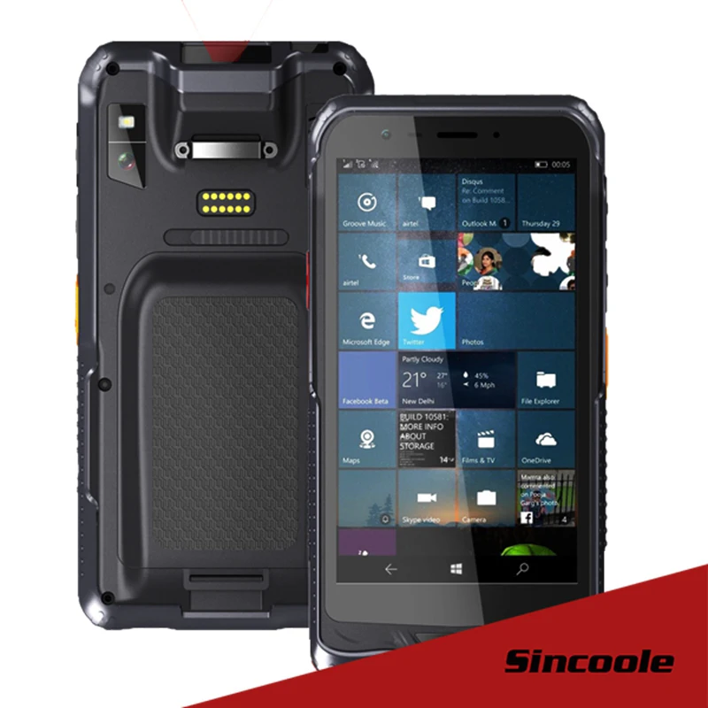 6 inch windows 10 home 2D Barcode Scanner RAM/ROM 2GB/32GB Rugged