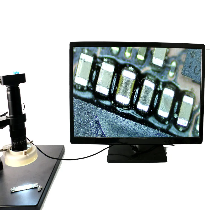 20MP 1080 P 60FPS HDMI USB ИК промышленный микроскоп Камера+ 120X 180X 300X c-креплением+ 56 светодио дный свет лампы+ пайки колодки