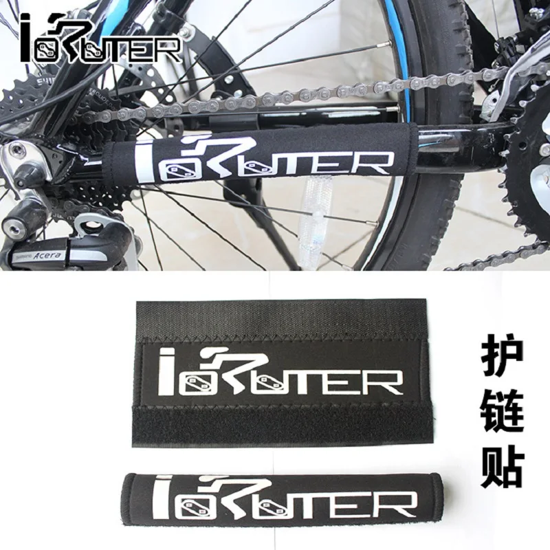 

2pcs/pack Bike Chain Protector Black Cycling Frame Chain Guide Stay Posted Protector MTB Bicycle Chain Guard Care Cover