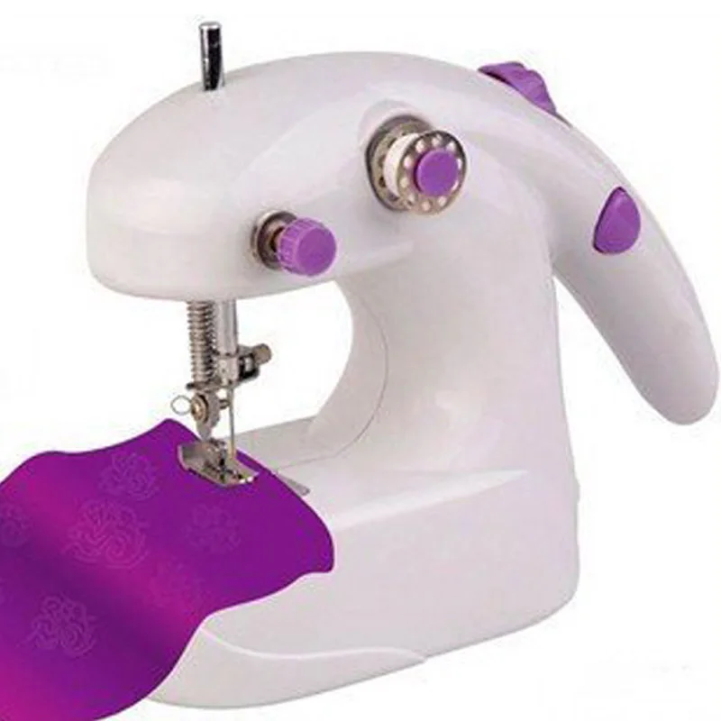 mini sewing machine 2 in 1 Mini Portable Cordless Hand Held or
