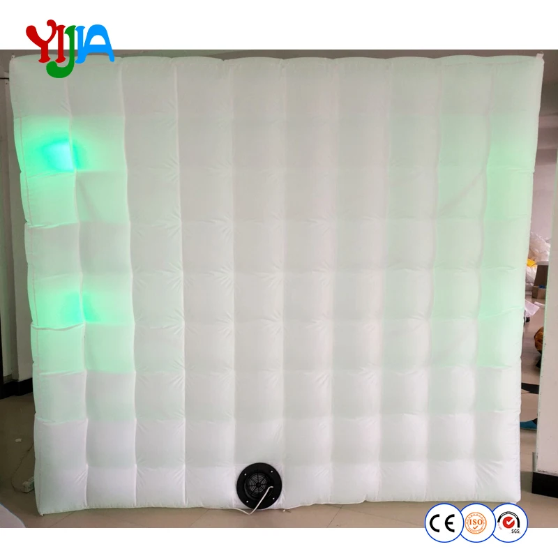 Yijia надувные photo booth с красочными светодиодные фонари дешевые photobooth для вечерние свадебные