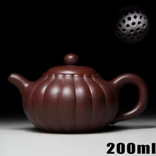 Горячая чайный горшок фиолетовая глина yixing чайный горшок чайные горшки 200 мл баунс 3 чашки керамическая чашка китайский ручной кунг-фу Набор фарфоровый чайник