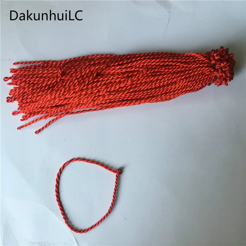 

100 pcs Braided Lucky Red String/Rope/Cord Bracelet Protection Women Men Gifts