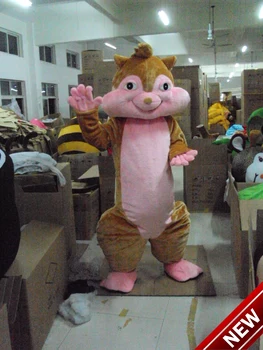 

2018 New Mascot Costumes For Adults Christmas Halloween Outfit Fancy Dress Suit Free Shipping Squirrel