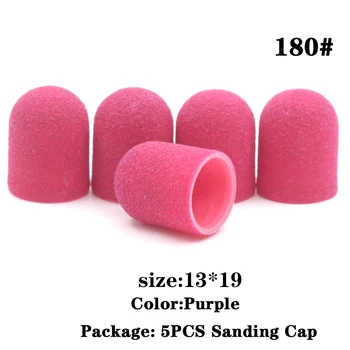 

20PCS 16*25 80 120 150 180 240 Grip Nail Sanding Bands Caps Cutter For Manicure Pedicure Tools For Pedicure Cutters For Nail Art