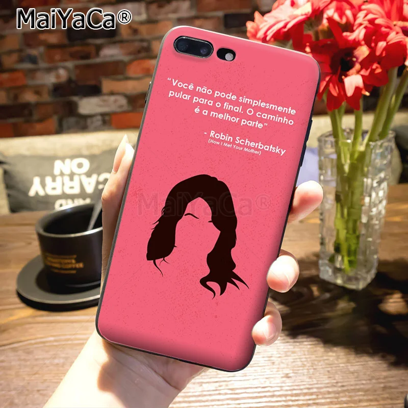 Защитный чехол для телефона MaiYaCa how i met your mother himym quotes для iPhone 8 7 6 6S Plus X XS MAX XR 5 5S SE 5C - Цвет: 10