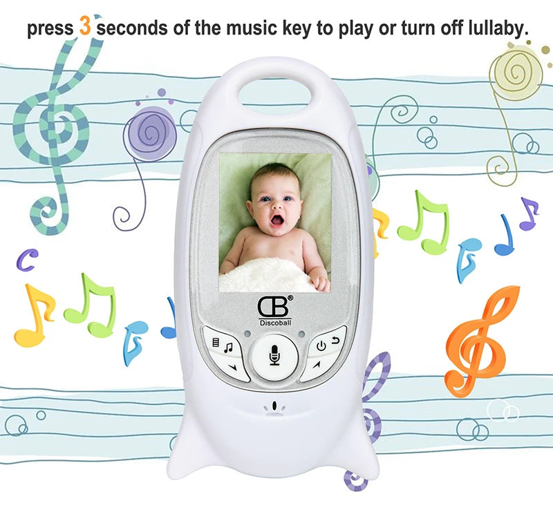 Детский спальный монитор цветной видео беспроводной детский монитор электронная безопасность 2 способа разговора ИК ночного видения