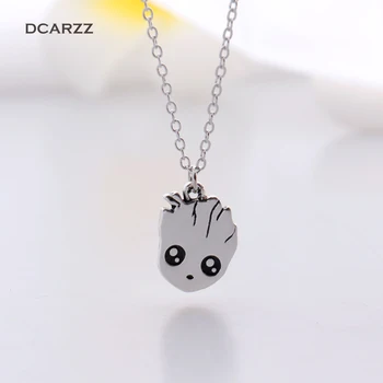 

The Baby Groot Necklace Pendant Avengers:Infinity War Movie Cosplay Jewelry Drop Shipping