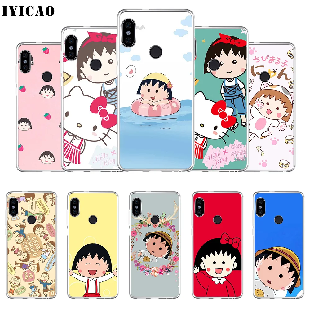 IYICAO Chibi Maruko Мягкий силиконовый чехол для телефона Xiaomi mi 9 8 SE 6 A1 A2 Lite F1 X2S X3 TPU