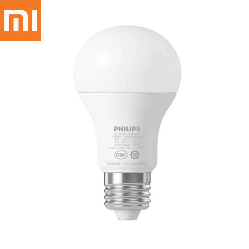 Original Xiaomi Mijia Smart LED E27 Luz de bulbo APP WiFi remoto grupo de Control de luz de la noche de 3000 K-5700 K 6,5 W 220-240 V 50/60Hz