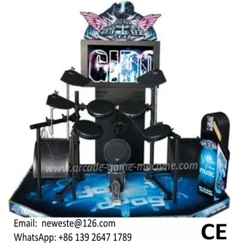 

Amusement Coin Operated Simulator Music Jazz ELectronic Drum Game Machine
