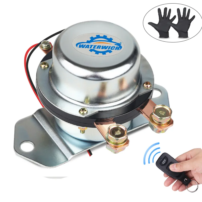 

Car Auto Battery Switch 12v 24v With Wireless Remote Control Electromagnetic Cut Off Master Switches Disconnect Vehicle