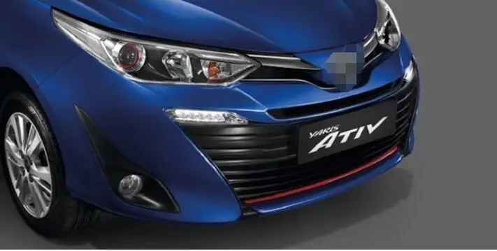 Для Toyota Yaris водонепроницаемый 12 В светодиодный DRL Дневной ходовой светильник Дневной светильник противотуманная фара с поворотным сигналом стиль реле