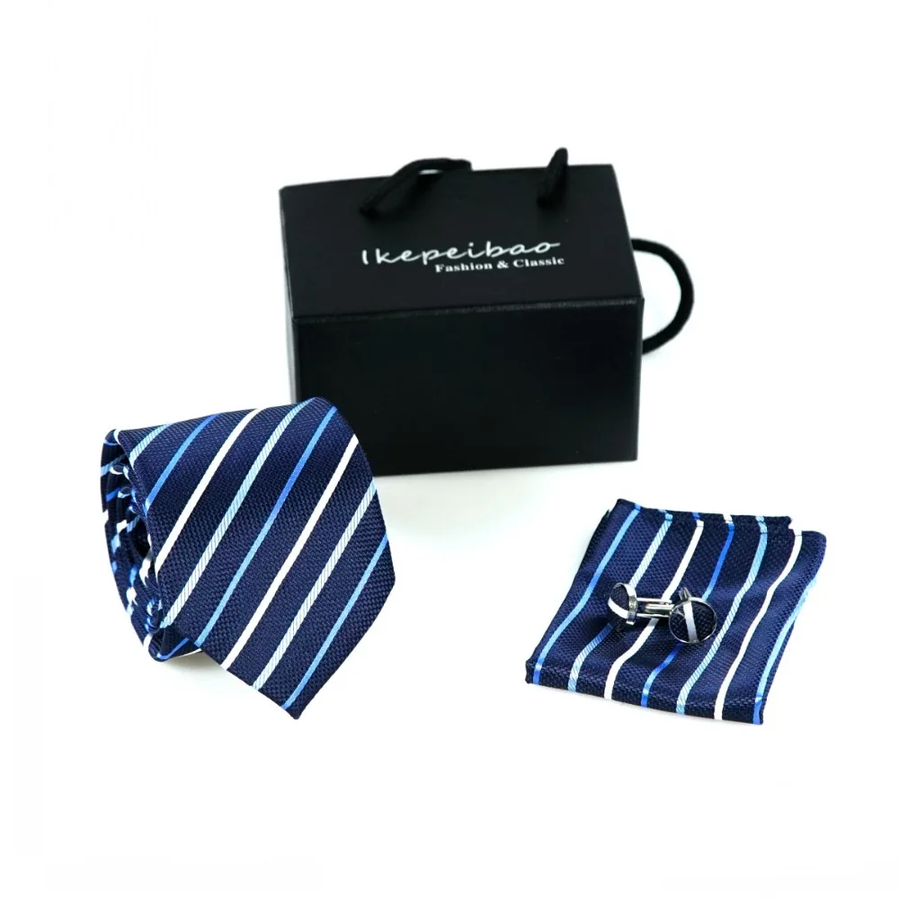Мужские Широкие Полиэстеровые итальянские галстуки Запонки карманные квадратные зажимы в клетку Gravatas классическая одежда деловые