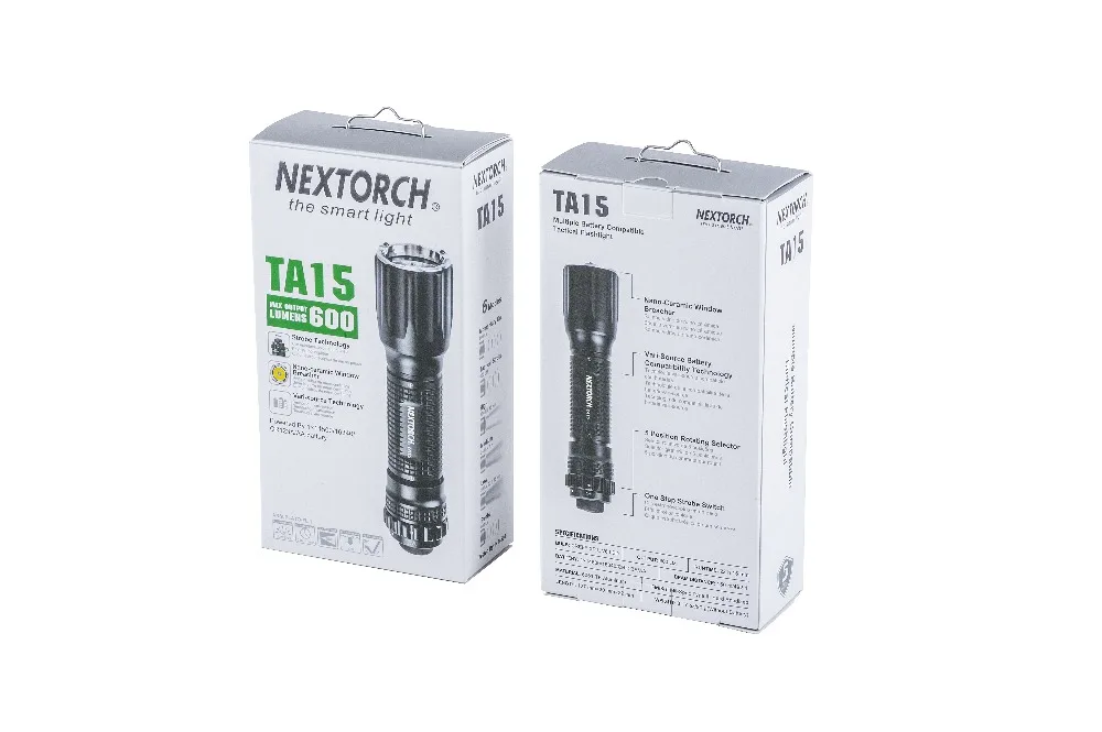 Светодиодный фонарик NEXOTRCH с USB тактический для самообороны 600 люмен