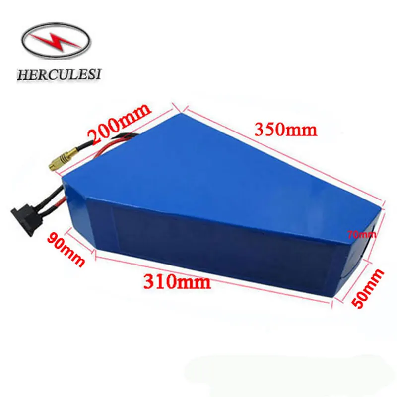 Sale 3000W 72V Electric Bicycle Battery 72V 25Ah Triangle Li Ion 20S7P 18650GA Lithium Battery Pack For E-Bike Hub Motor 1