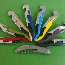 200 шт./лот штопор для вина Нержавеющая сталь открывашка для бутылок вина штопор легко Применение